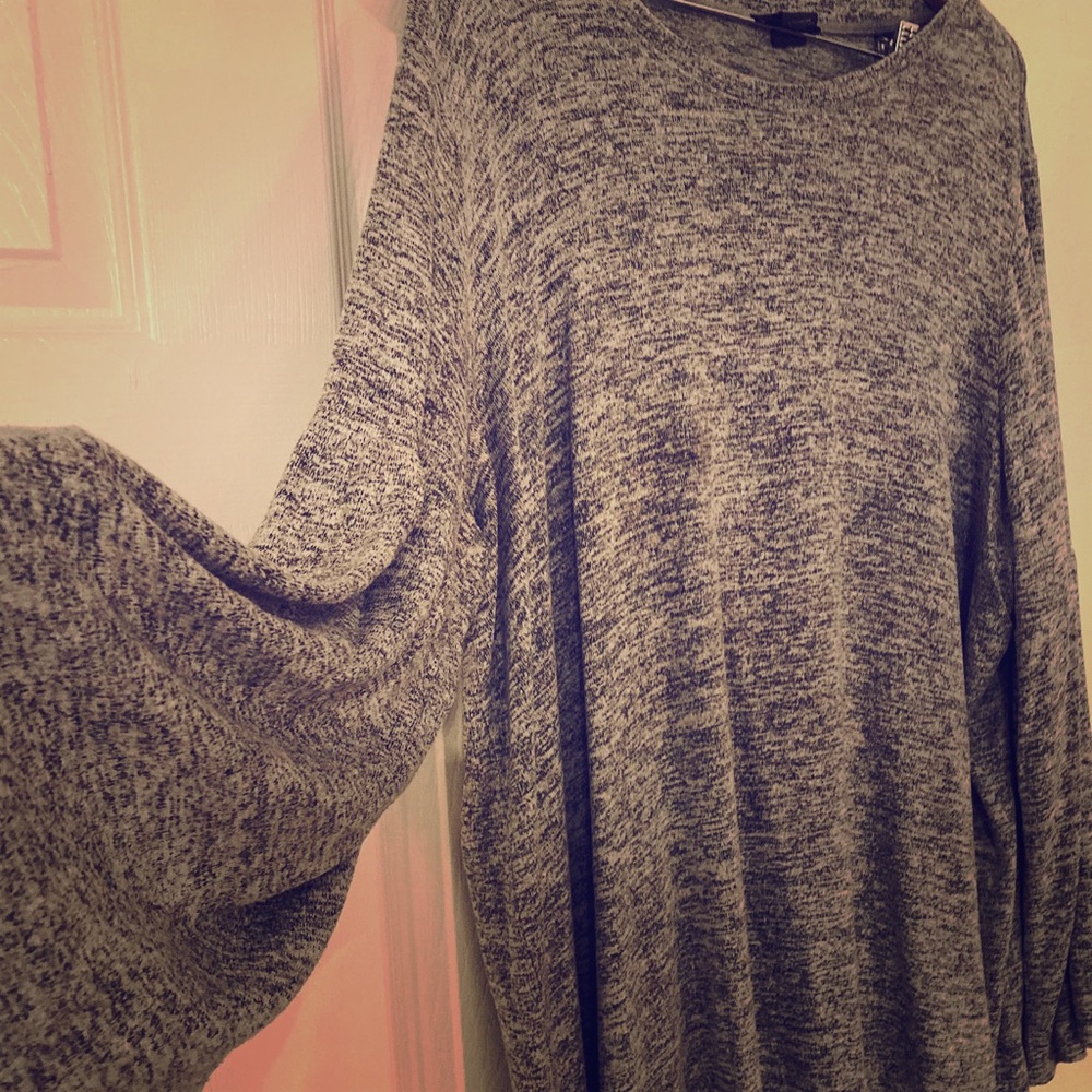 Chelsea & Theodore 2X Gray sweater